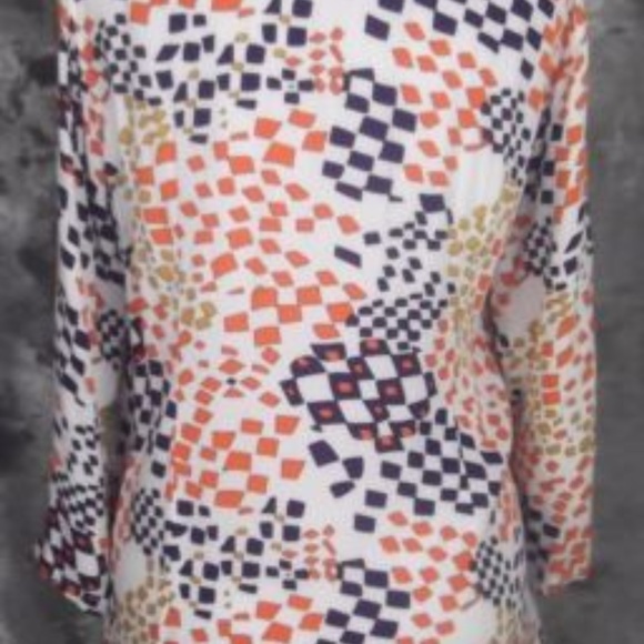 CAbi Grand Prix Artsy Mod Blouse #404 - Picture 3 of 4